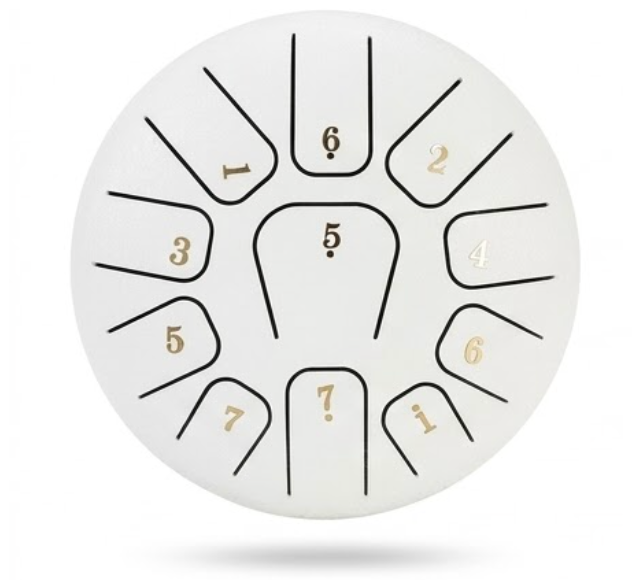 Tongue Drum 6 pouces – 11 notes – Tambour à langue
