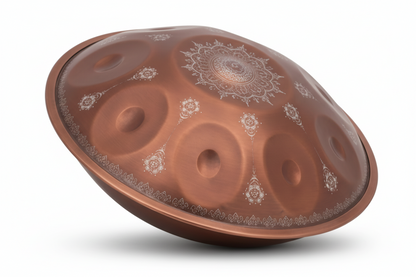 Handpan 18 pouces Sol mineur – Rouge pourpre