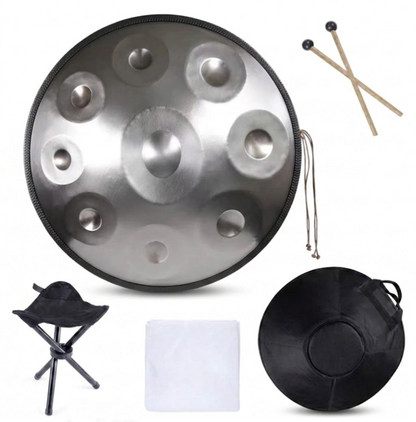 Handpan Sol mineur – 9 notes | 432Hz ou 440Hz