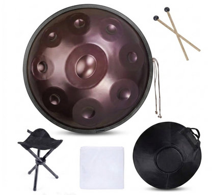 Handpan Sol Mineur – 9 notes | 432Hz ou 440Hz