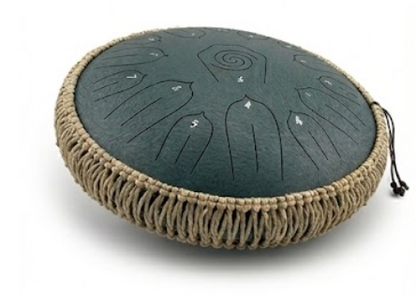 Tongue Drum 13 pouces – 15 notes en Ré
