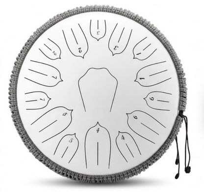 Tongue Drum 13 pouces – 15 notes en Ré