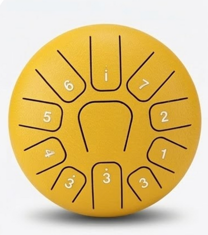 Tongue Drum 6 pouces – 11 notes – Tambour à langue