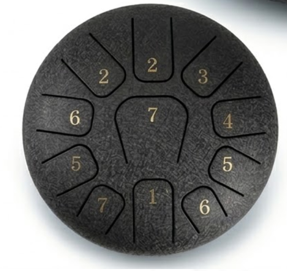 Tongue Drum 6 pouces – 11 notes – Tambour à langue