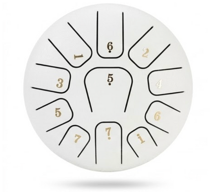 Tongue Drum 6 pouces – 11 notes – Tambour à langue