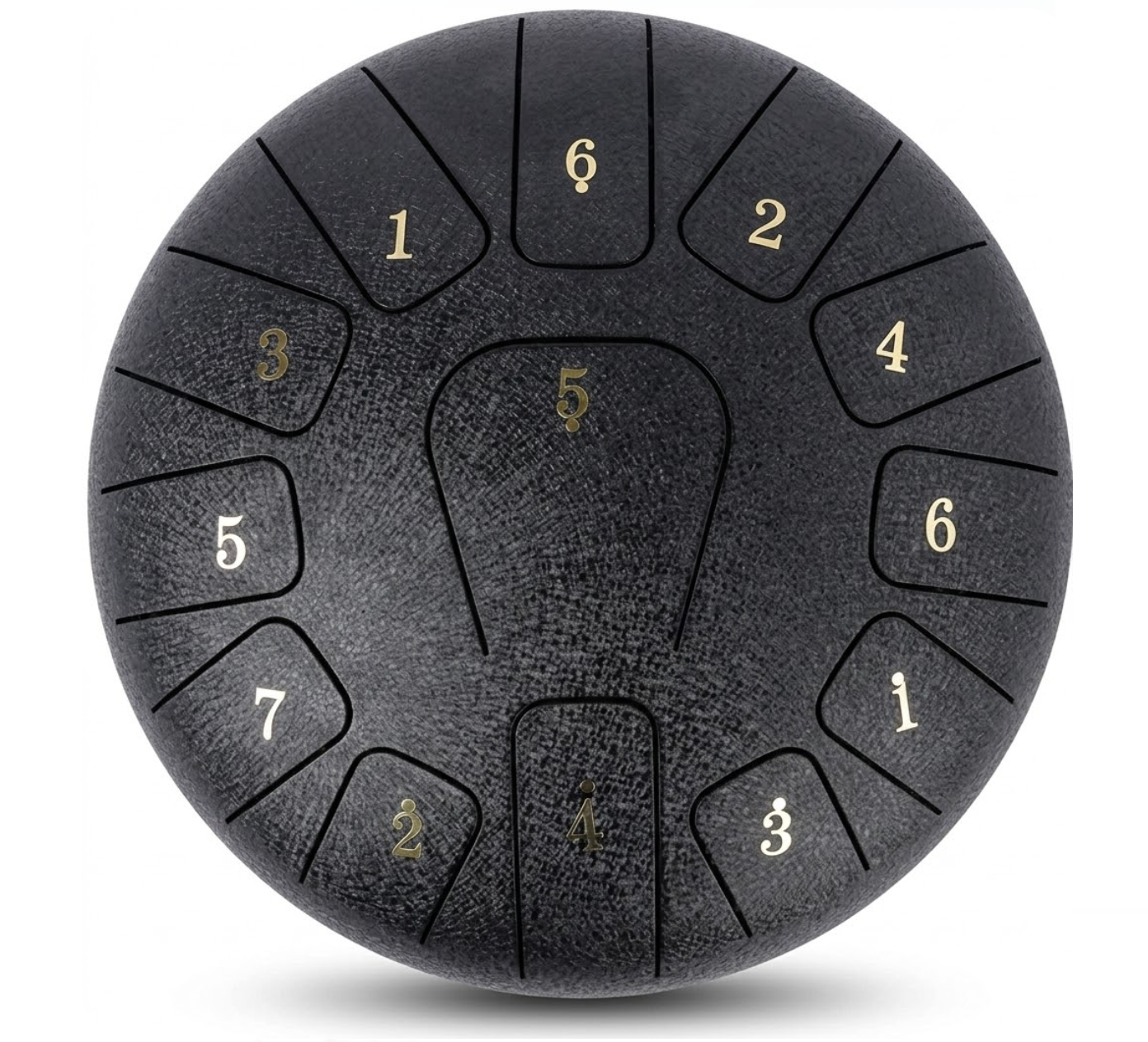 Tongue Drum 10 pouces – 13 notes – Instrument de méditation