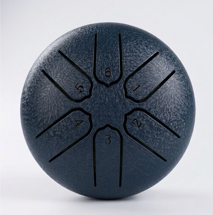 Mini Tongue Drum 3 pouces – 6 notes – Tambour à langue