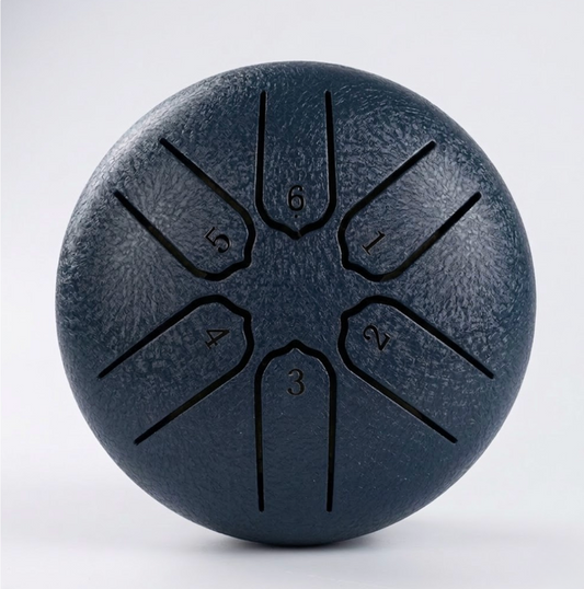 Mini Tongue Drum 3 pouces – 6 notes – Tambour à langue