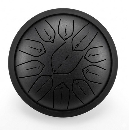 Tongue Drum 5,5 pouces – 11 notes en Ré – Tambour à langue