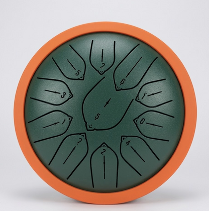 Tongue Drum 5,5 pouces – 11 notes en Ré – Tambour à langue