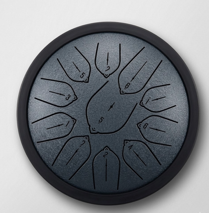 Tongue Drum 5,5 pouces – 11 notes en Ré – Tambour à langue