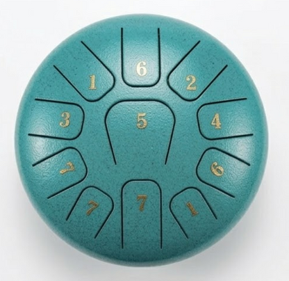 Tongue Drum 6 pouces – 11 notes – Tambour à langue