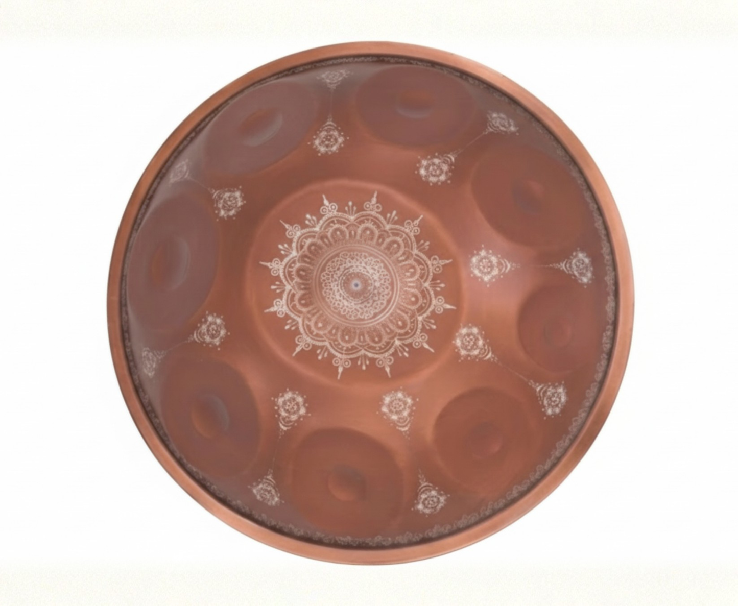 Handpan 18 pouces Sol mineur – Rouge pourpre