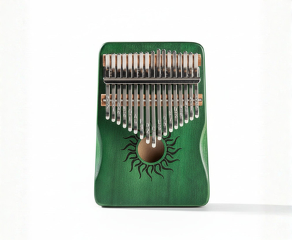 Kalimba 17 touches en bois – Piano à pouces – Débutant – Plusieurs couleurs