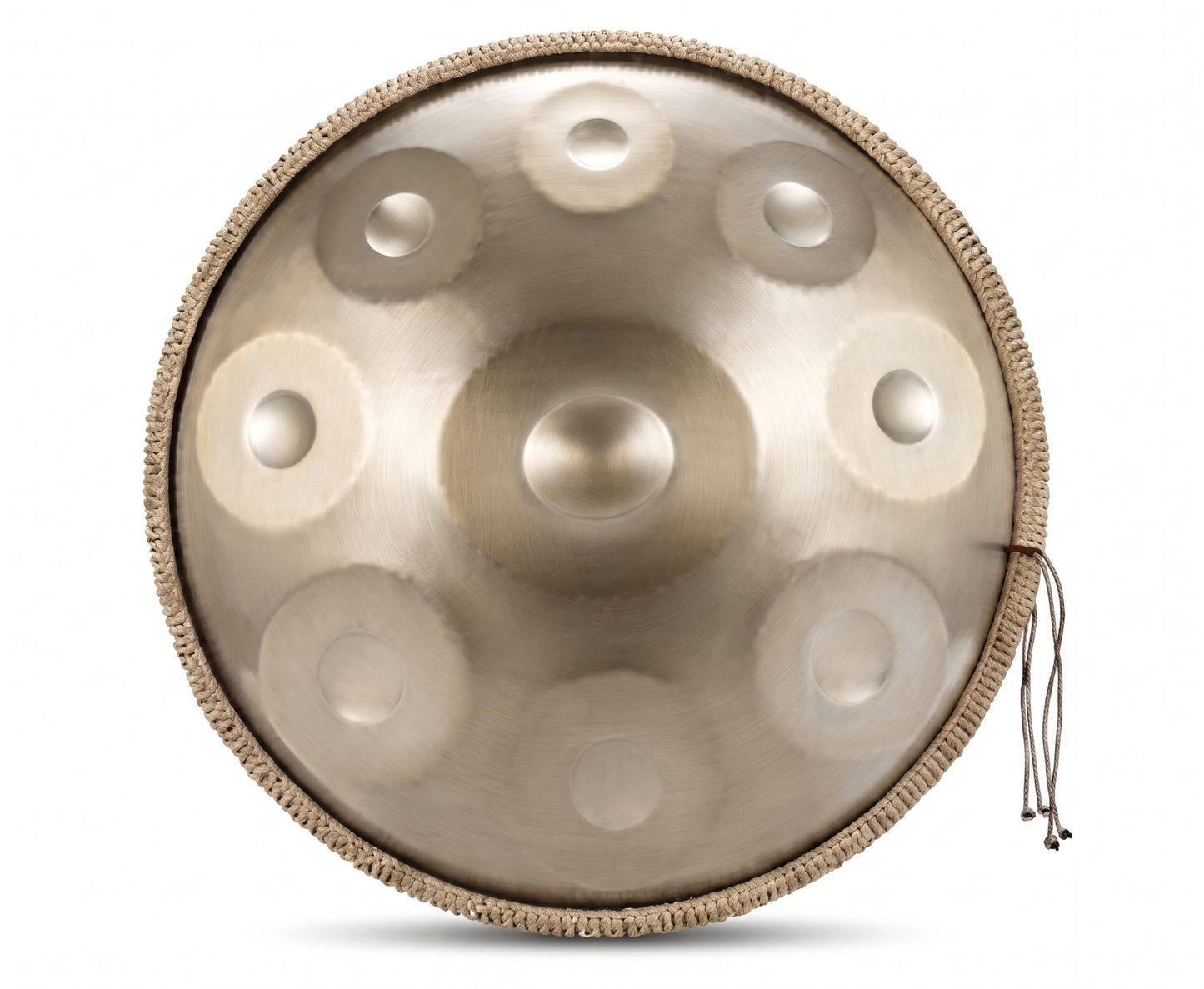 Handpan doré – 9 ou 10 notes (432Hz / 440Hz)