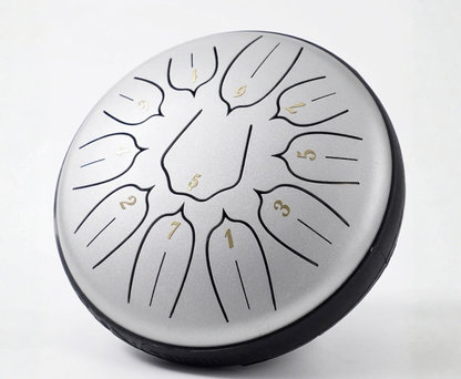 Tongue Drum 6 pouces – 11 notes en Ré – Tambour à langue
