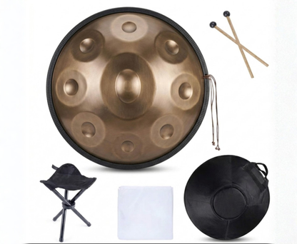 Handpan Sol mineur – 9 notes | 432Hz ou 440Hz
