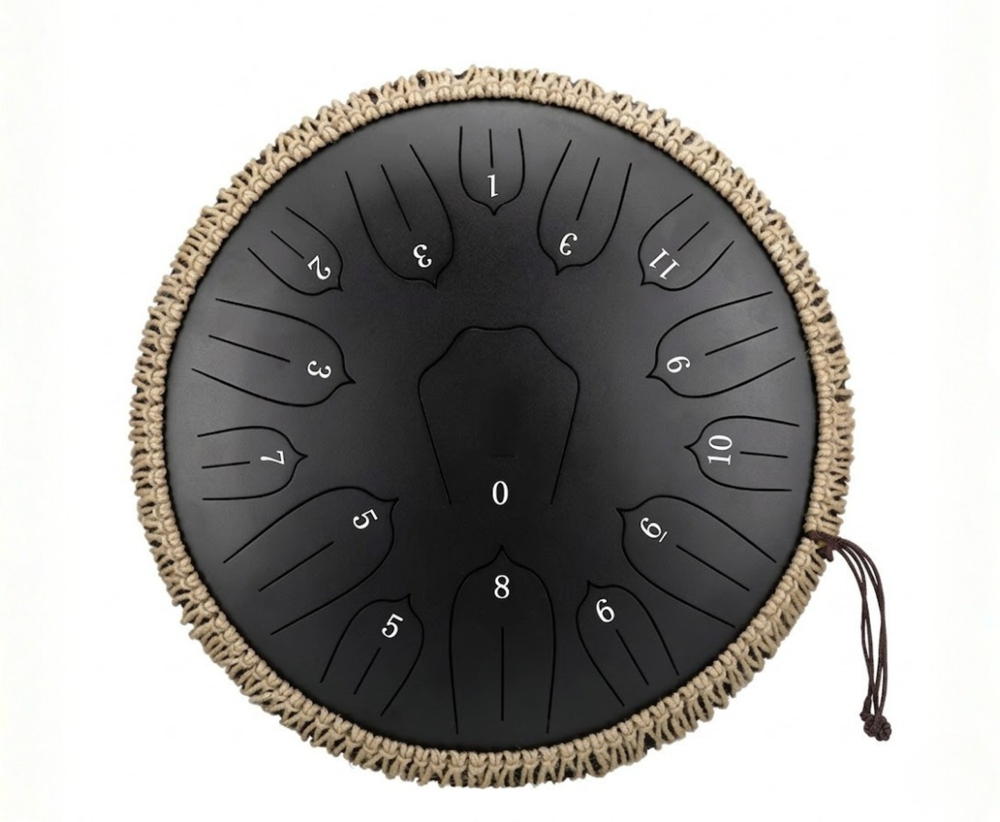 Tongue Drum 13 pouces – 15 notes en Ré