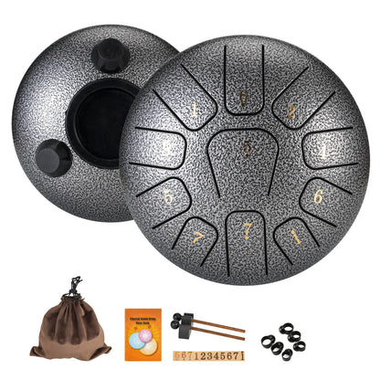 Tongue Drum 6 pouces – 11 notes – Tambour à langue