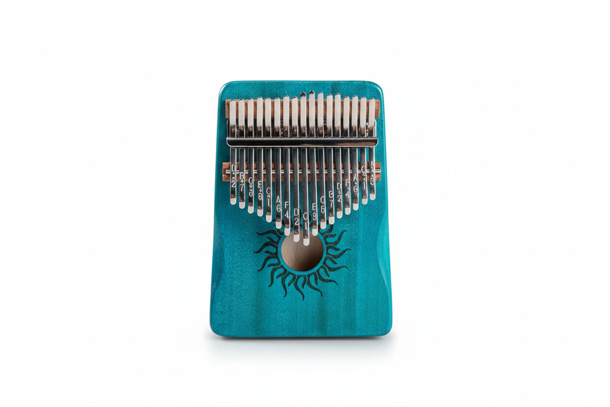 Kalimba 21 touches en bois – Piano à pouces – Plusieurs couleurs