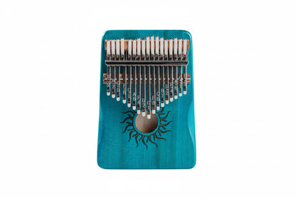Kalimba 17 touches en bois – Piano à pouces – Débutant – Plusieurs couleurs