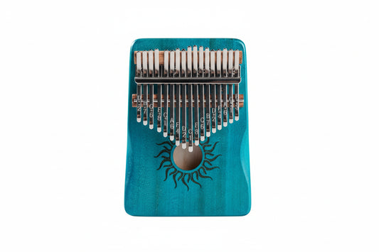 Kalimba 17 touches en bois – Piano à pouces – Débutant – Plusieurs couleurs