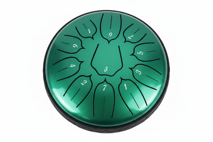 Tongue Drum 6 pouces – 11 notes en Ré – Tambour à langue